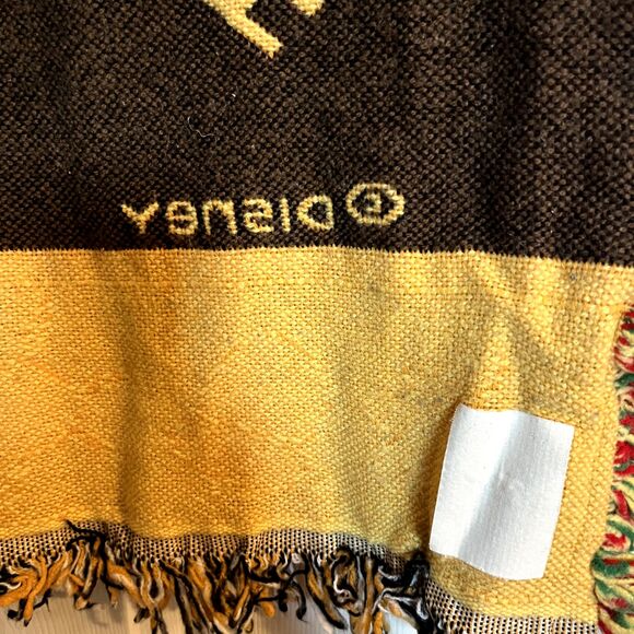 VTG Disney Winnie the Pooh Tapestry Throw Blanket Beacon Made in the  USA - Picture 10 of 10